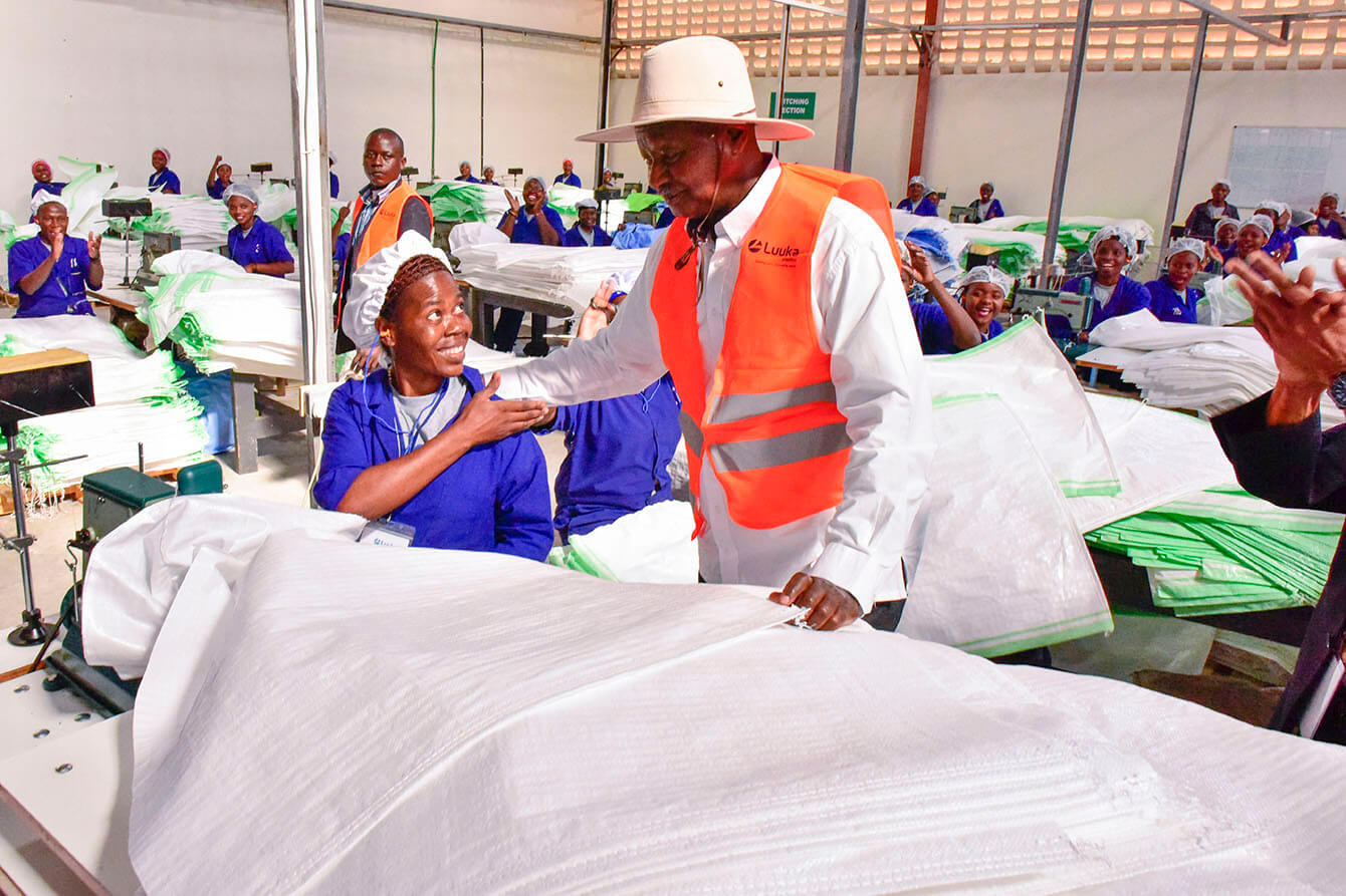 Namanve Industrial Park- President Commissions Factories - Luuka Plastics and Packaging